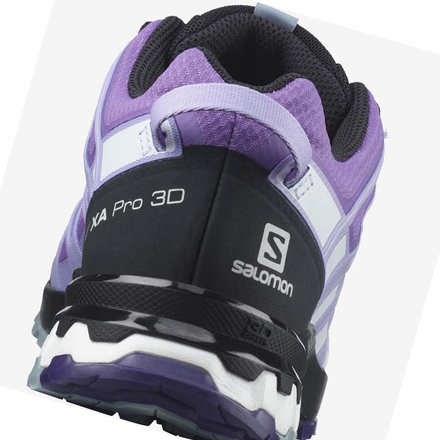 Salomon WoXA PRO 3D v8 GORE-TEX Kadın Yürüyüş Ayakkabısı Mor | TR 2827JPQ